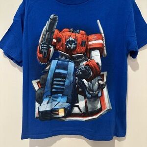 Blue Short Sleeve Kids Tee